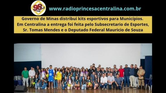 ENTREGA DE KITS ESPORTIVOS